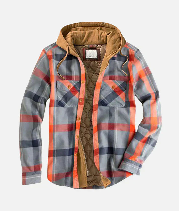 Lenoir™ | Plaid Patchwork Jacket