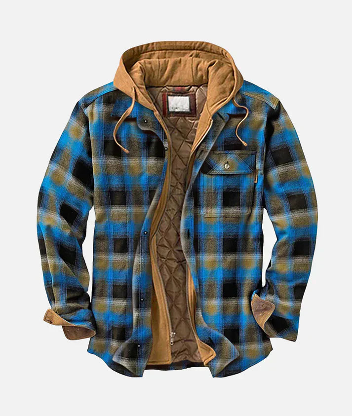 Lenoir™ | Plaid Patchwork Jacket
