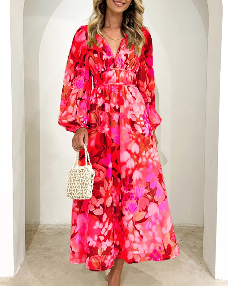 Valerie™ | Elegant Floral Dress