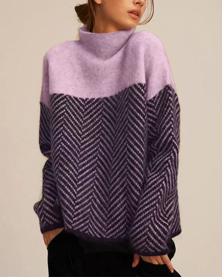 Norah | Turtleneck Cotton Sweater