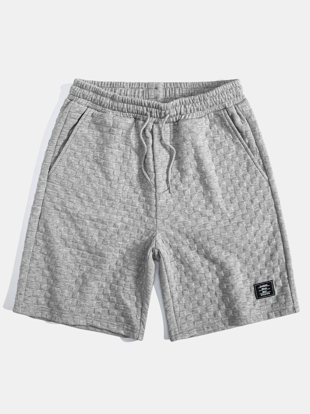 Hooded Sweatshirt with Checkerboard Hem <tc>T-Shirt</tc> &amp; Checkerboard <tc>Sh</tc>orts
