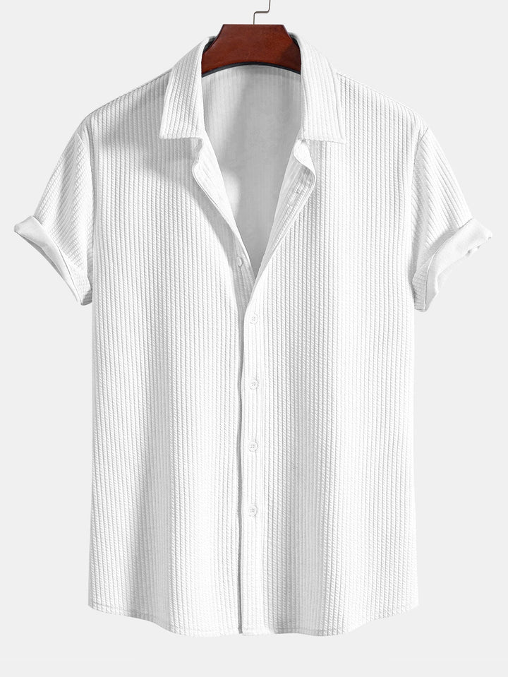 Shirt and shorts with nervous button