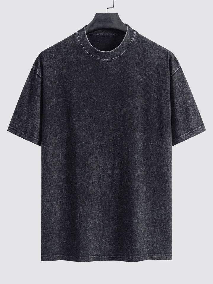 Oversized Basic Distressed T-Shirt
