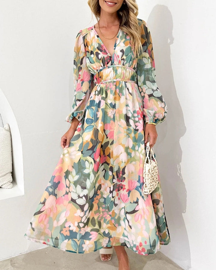 Valerie™ | Elegant Floral Dress