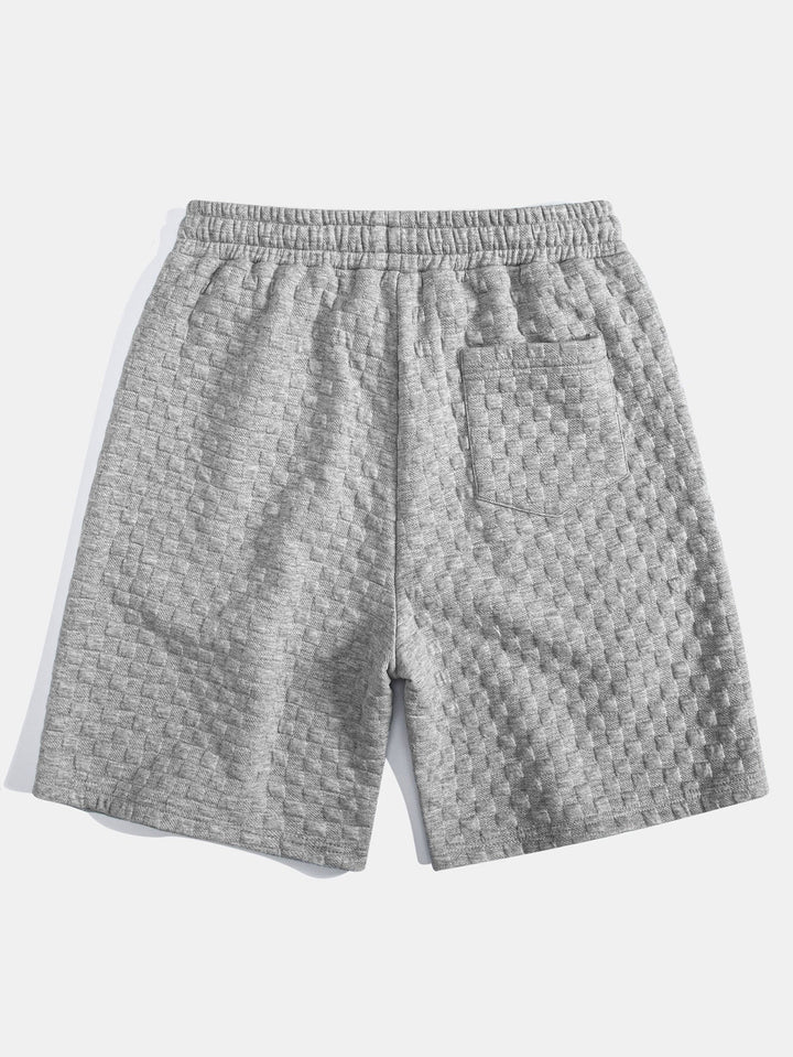 Hooded Sweatshirt with Checkerboard Hem <tc>T-Shirt</tc> &amp; Checkerboard <tc>Sh</tc>orts