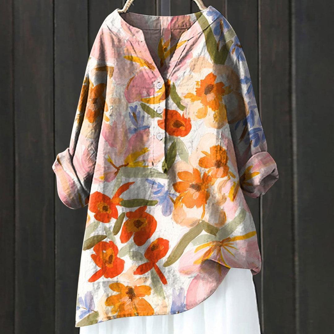 Juliette™ | Floral Shirt Dress
