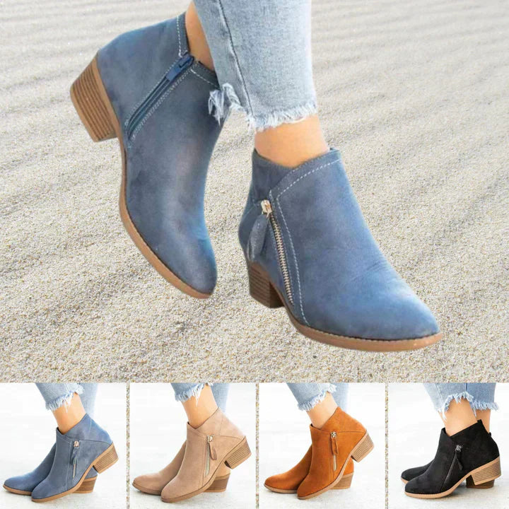 Moly™ | Comfortable Heeled Ankle Boots