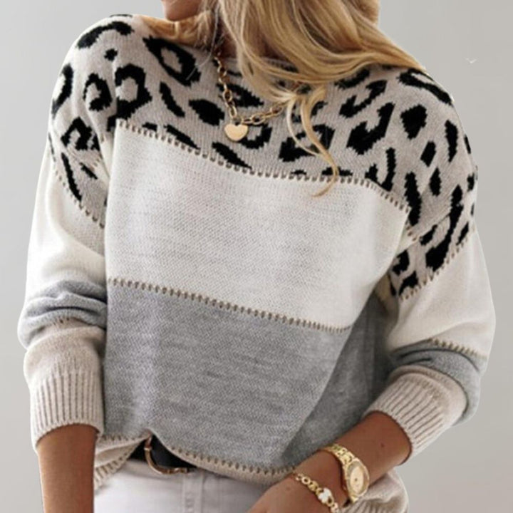 Leopard Knit Sweater by Diane