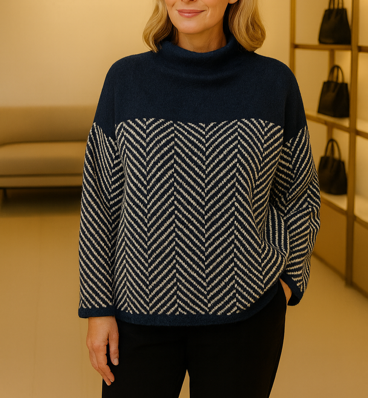 Norah | Turtleneck Cotton Sweater
