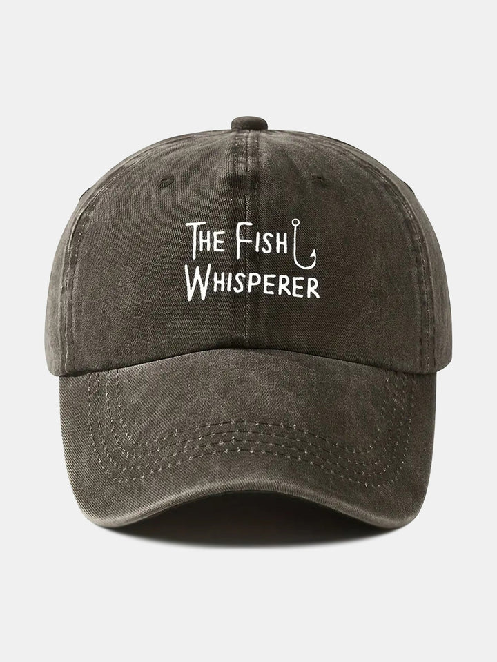The Fish Whisperer Printed Baseball Cap