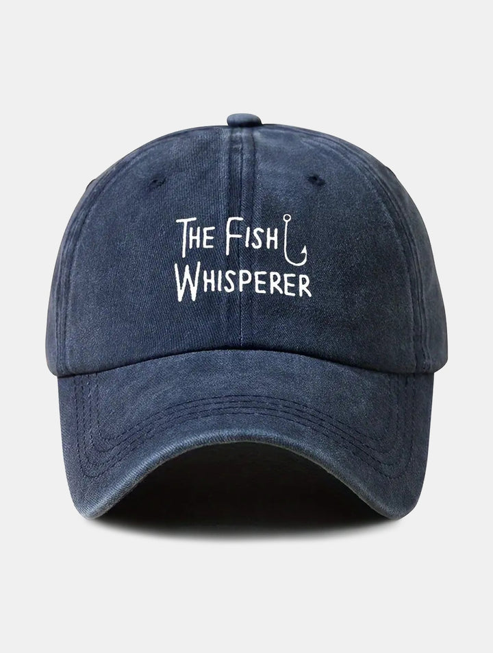 The Fish Whisperer Printed Baseball Cap