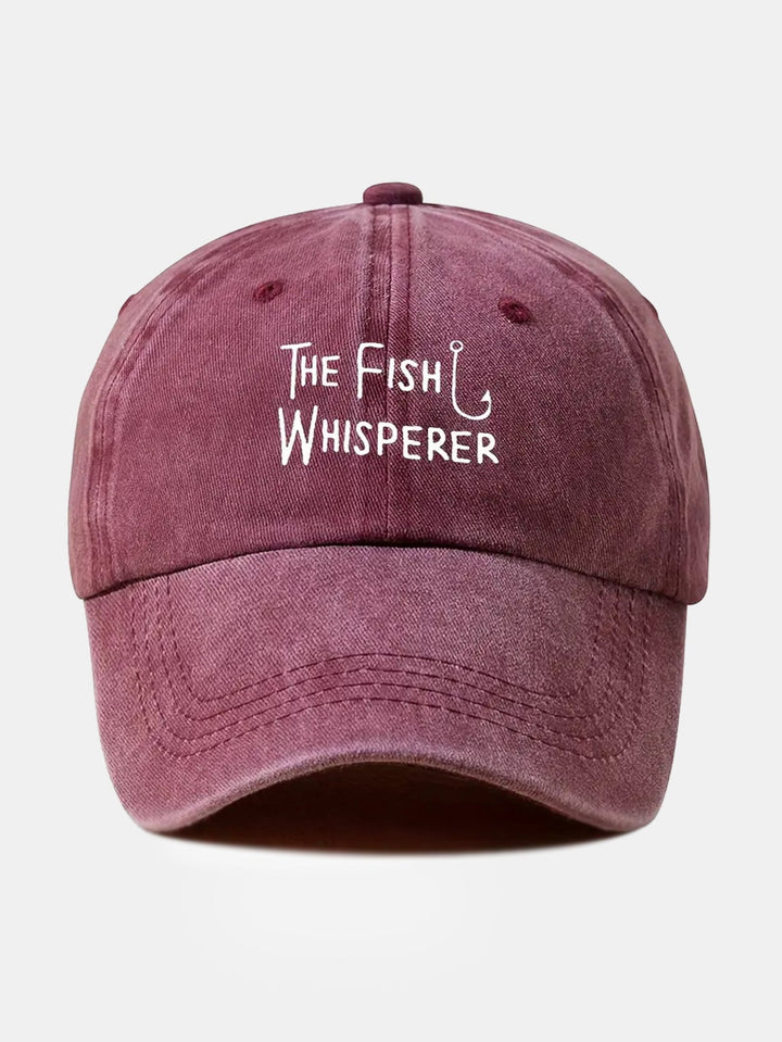 The Fish Whisperer Printed Baseball Cap