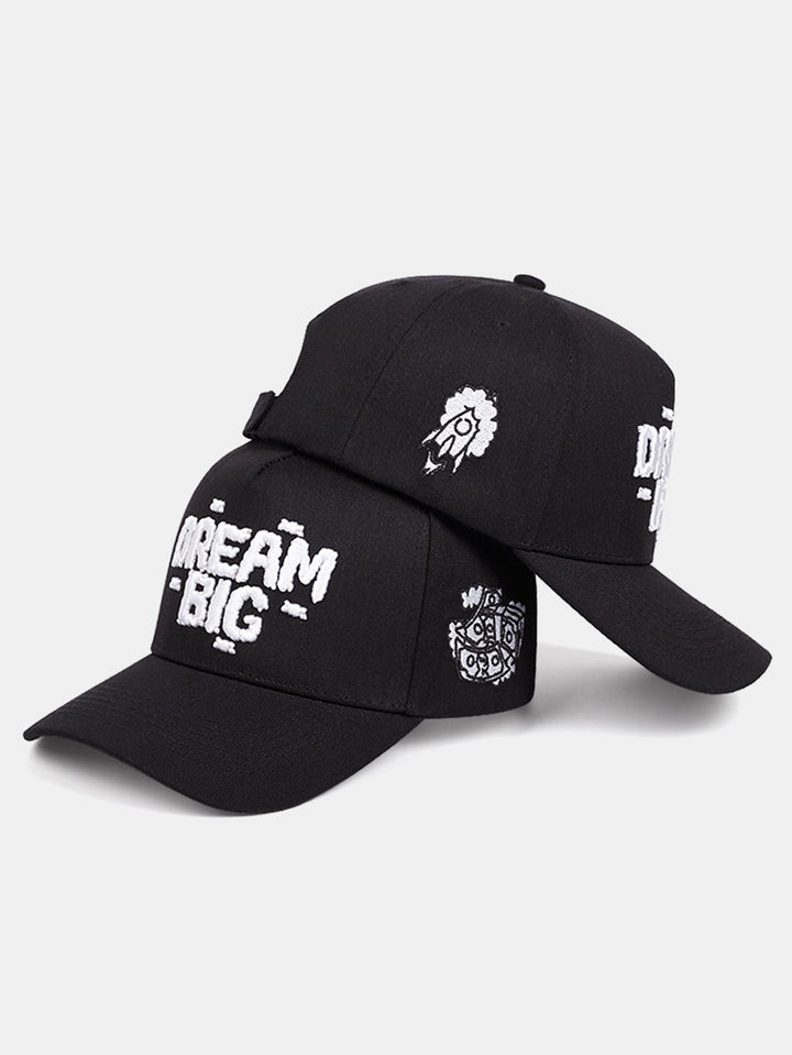 Embroidered "Dream Big" Baseball Cap