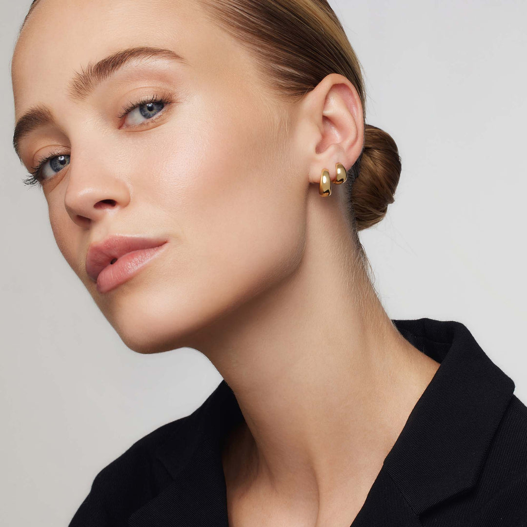 Earrings in Mini Pneumatici Style