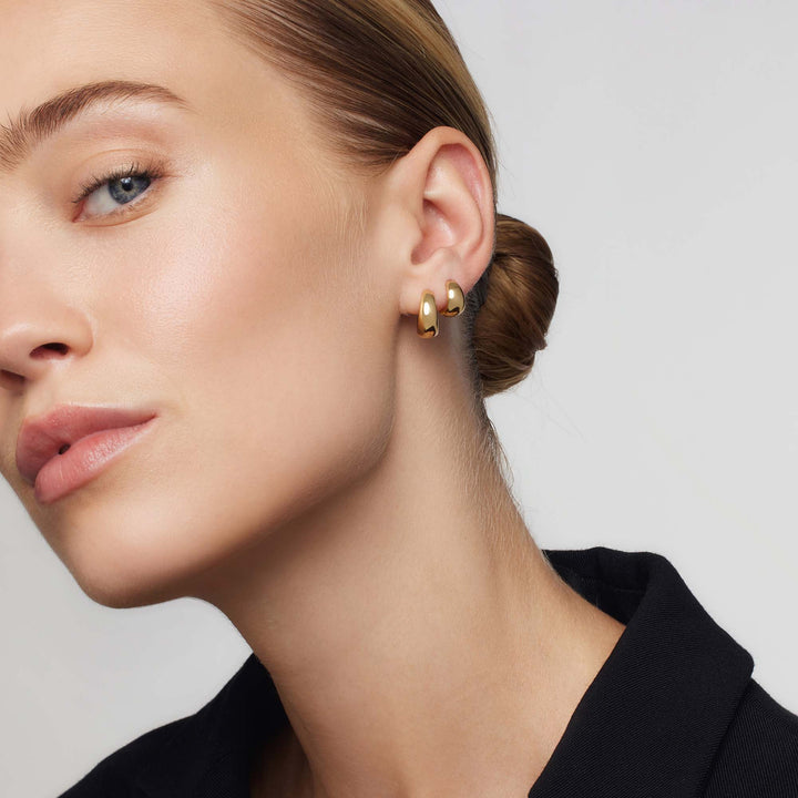 Earrings in Mini Pneumatici Style