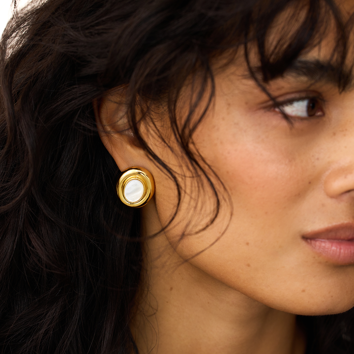Pearl Earrings by Giselle