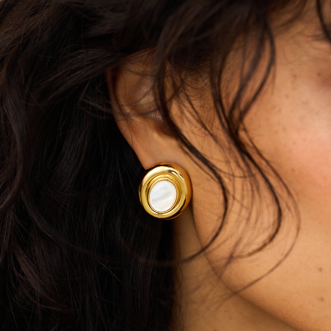 Pearl Earrings by Giselle
