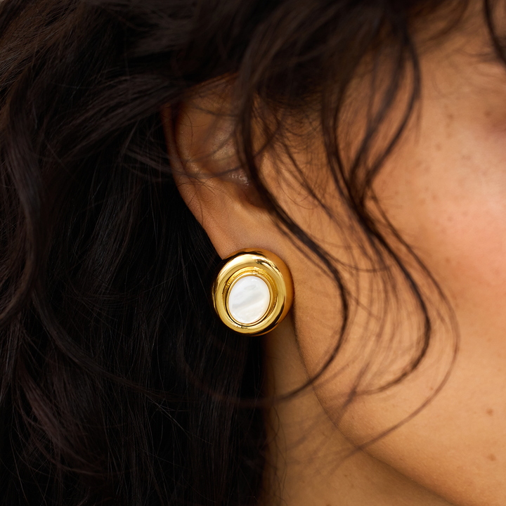 Pearl Earrings by Giselle