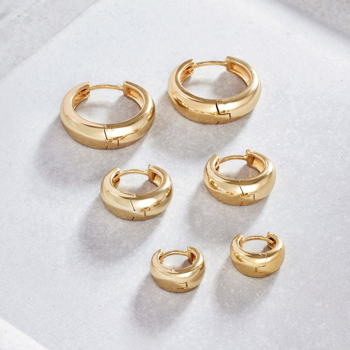 Earrings in Mini Pneumatici Style