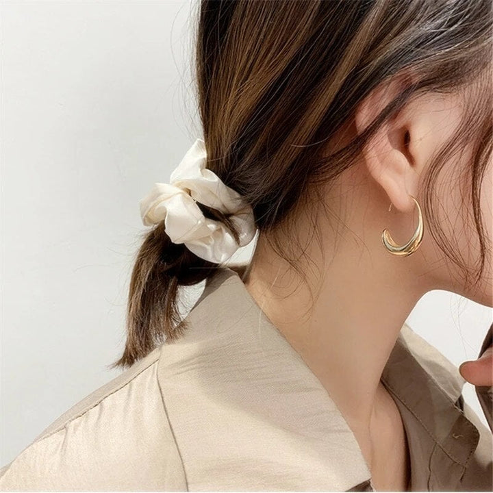 Elegant Silver and Gold Earrings