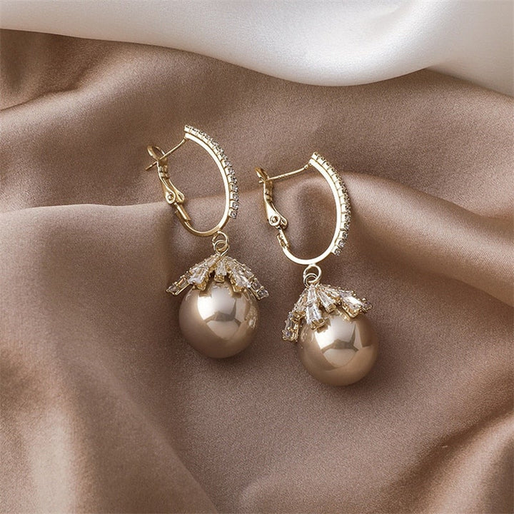 Pearl Earrings by Malia