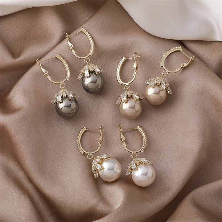 Pearl Earrings by Malia