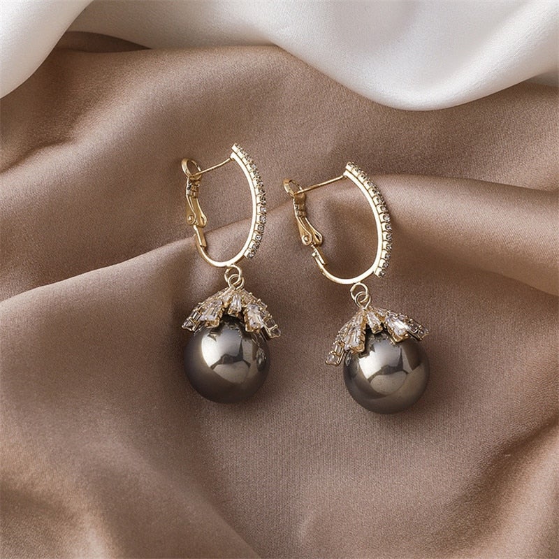 Pearl Earrings by Malia
