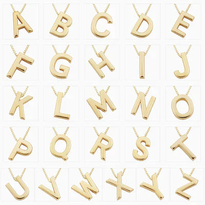 Initials Love Letter Necklace