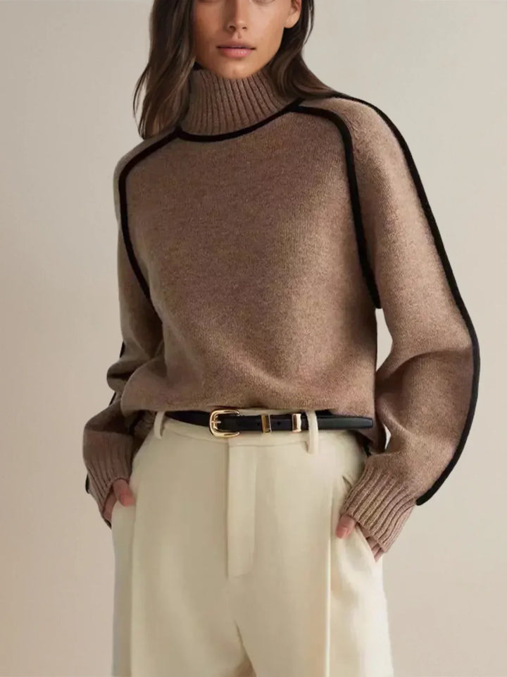 Elegant Donna Turtleneck Sweater