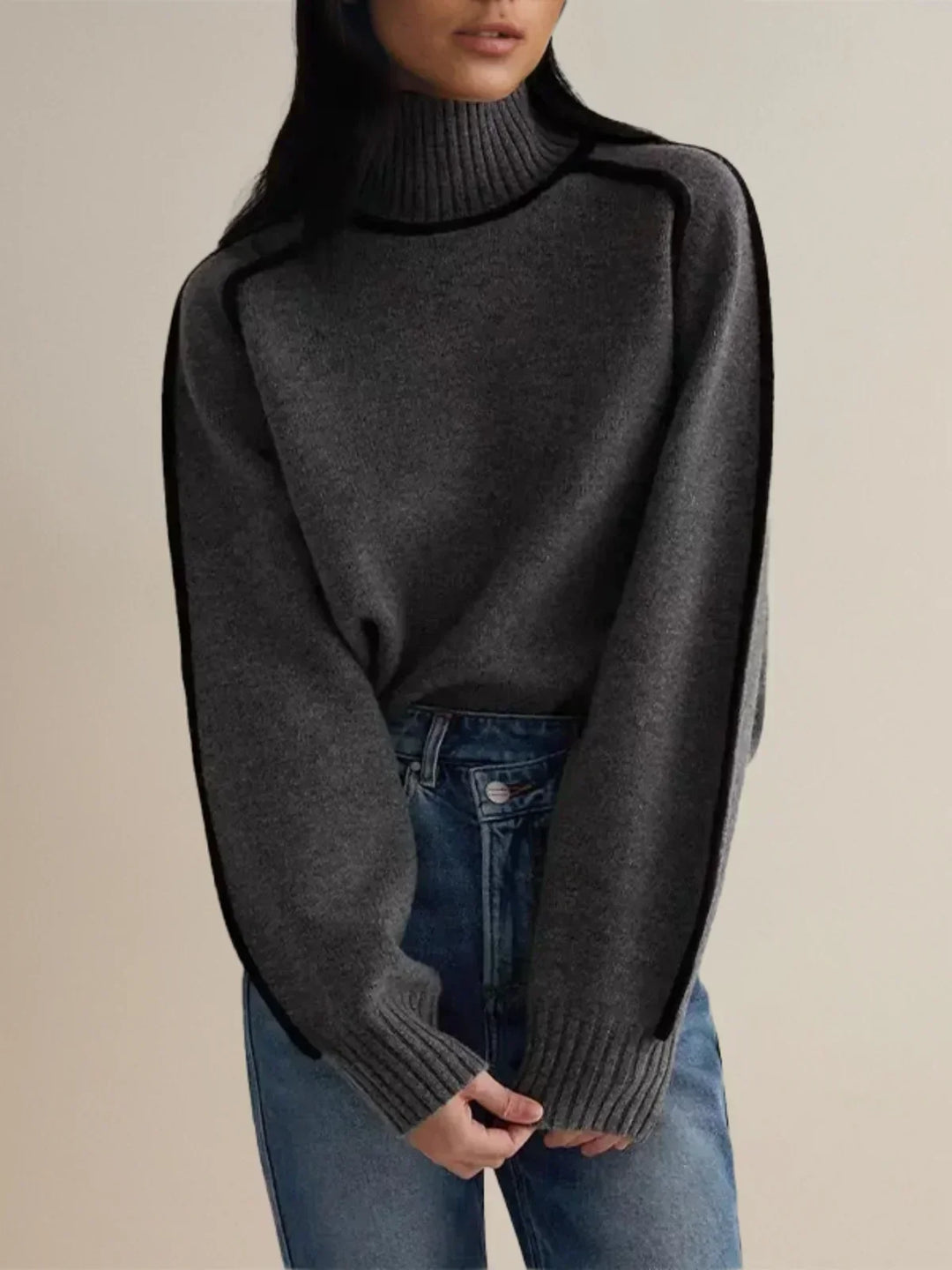 Elegant Donna Turtleneck Sweater