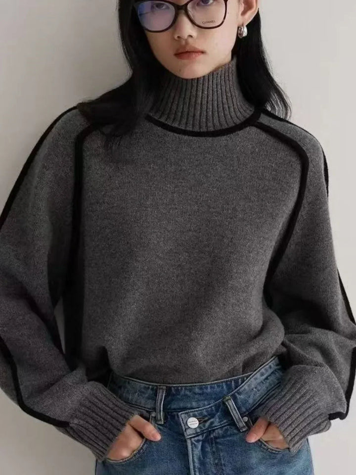 Elegant Donna Turtleneck Sweater