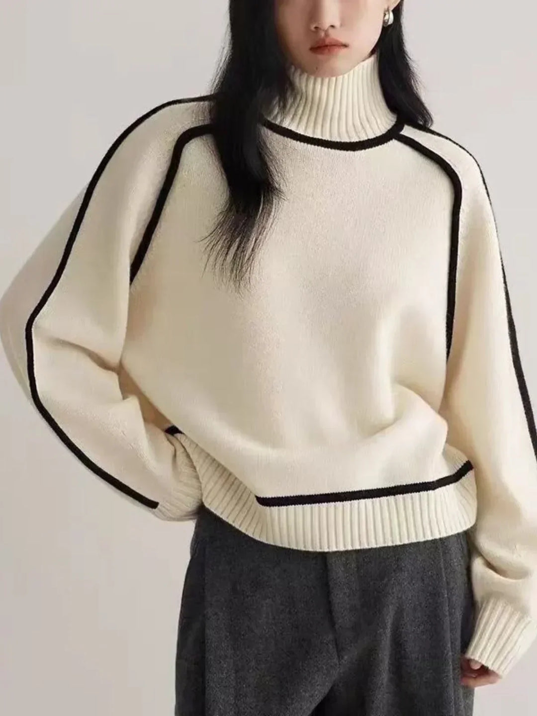 Elegant Donna Turtleneck Sweater