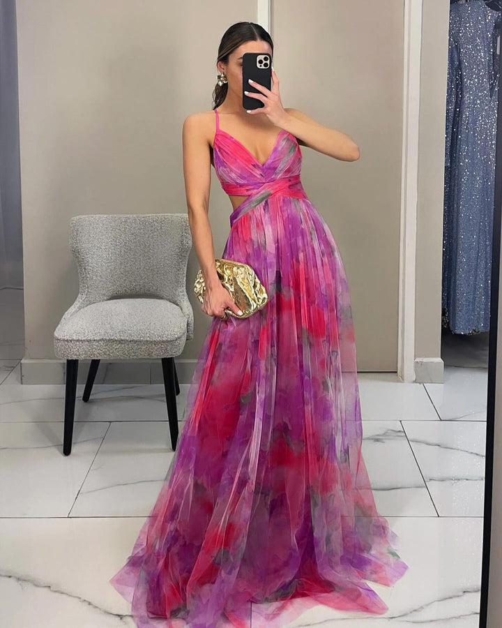 Florence™ | Elegant and Versatile Floral Maxi Dress