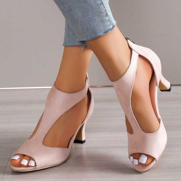 Seyla™ | Comfortable Heeled Orthopedic Sandals