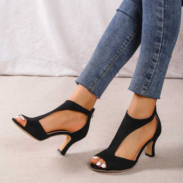 Seyla™ | Comfortable Heeled Orthopedic Sandals