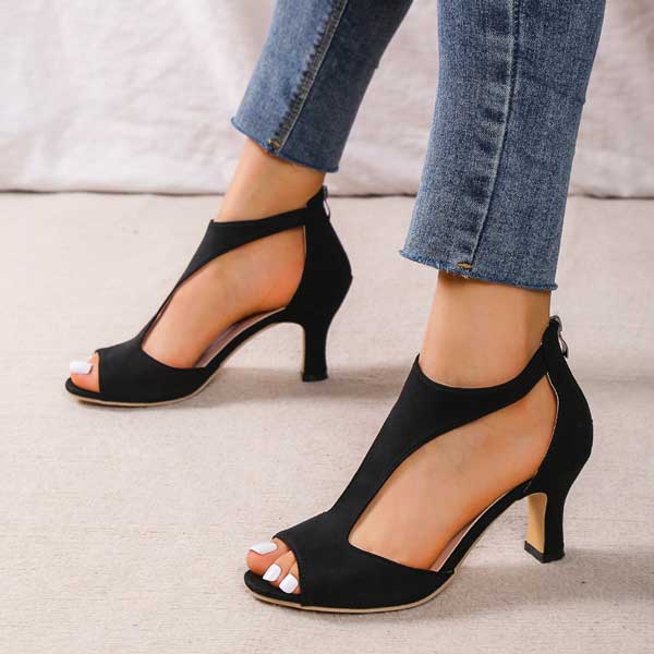 Seyla™ | Comfortable Heeled Orthopedic Sandals