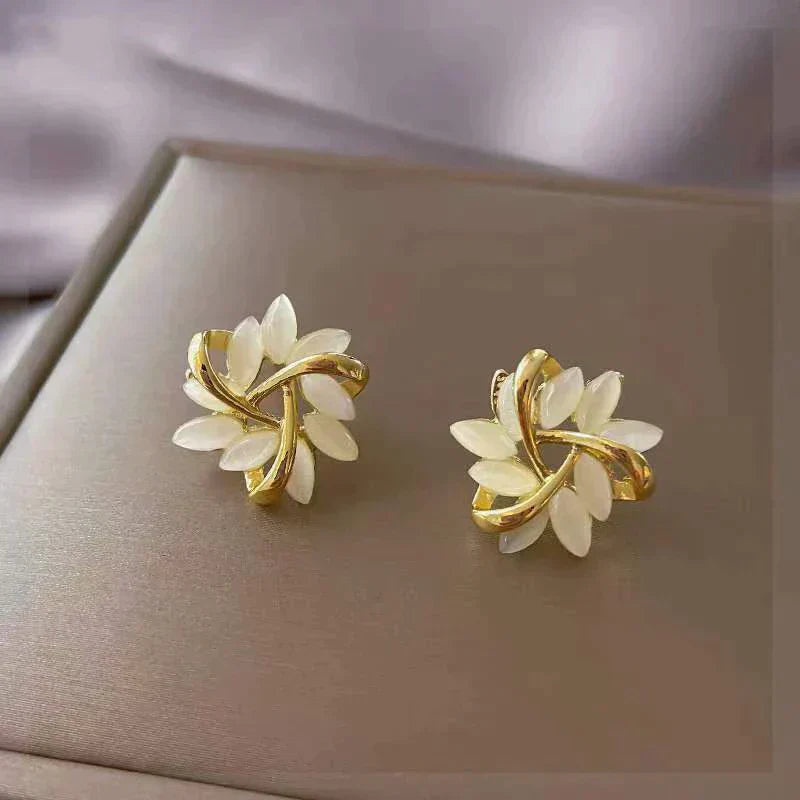 White Opal Sonja Luxe Earrings
