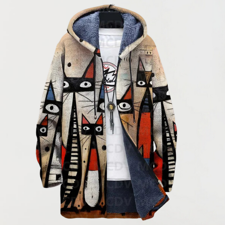 Cleo | Luxury Art-Inspired Cardigan