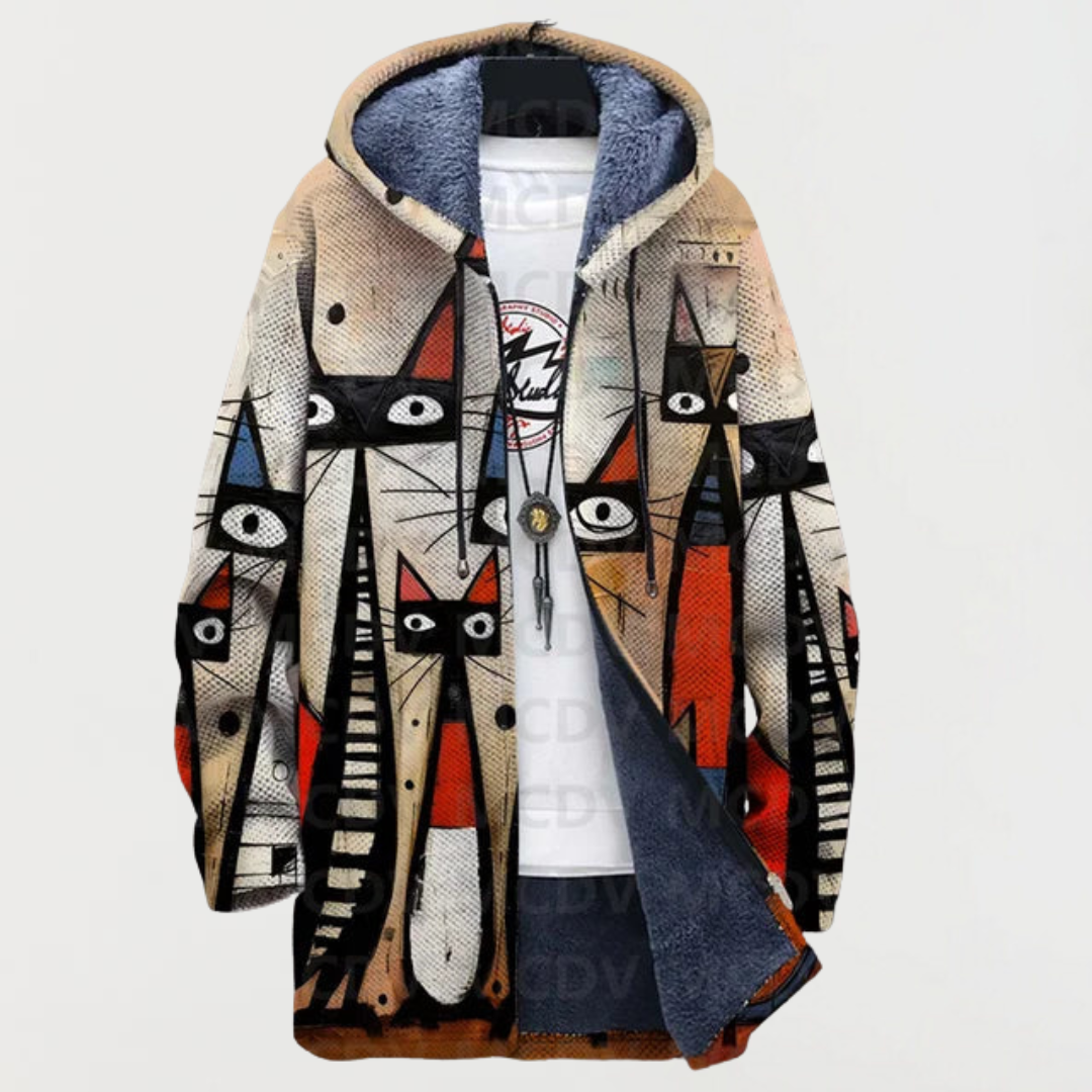Cleo | Luxury Art-Inspired Cardigan