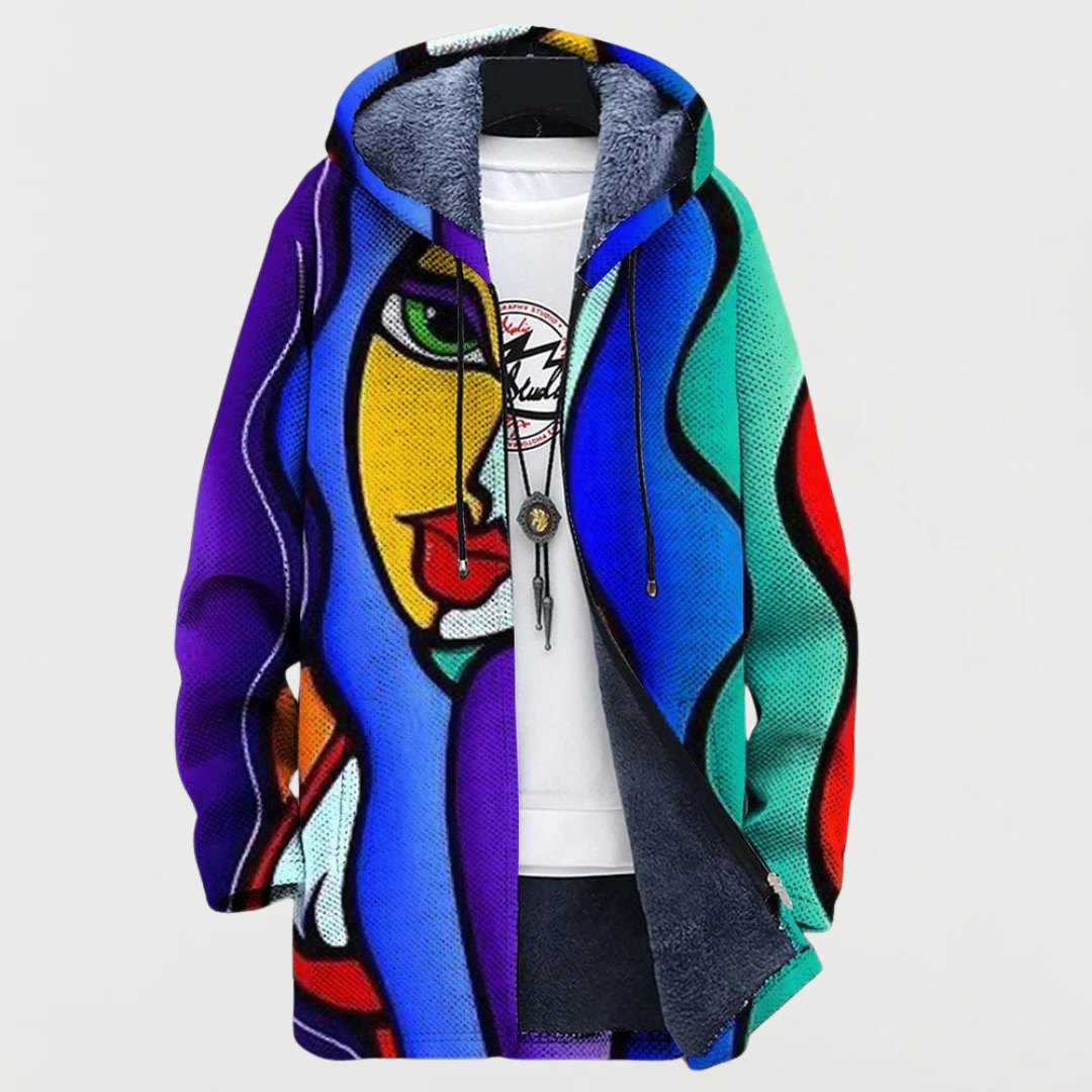 Lena | Luxury Art-Inspired Cardigan