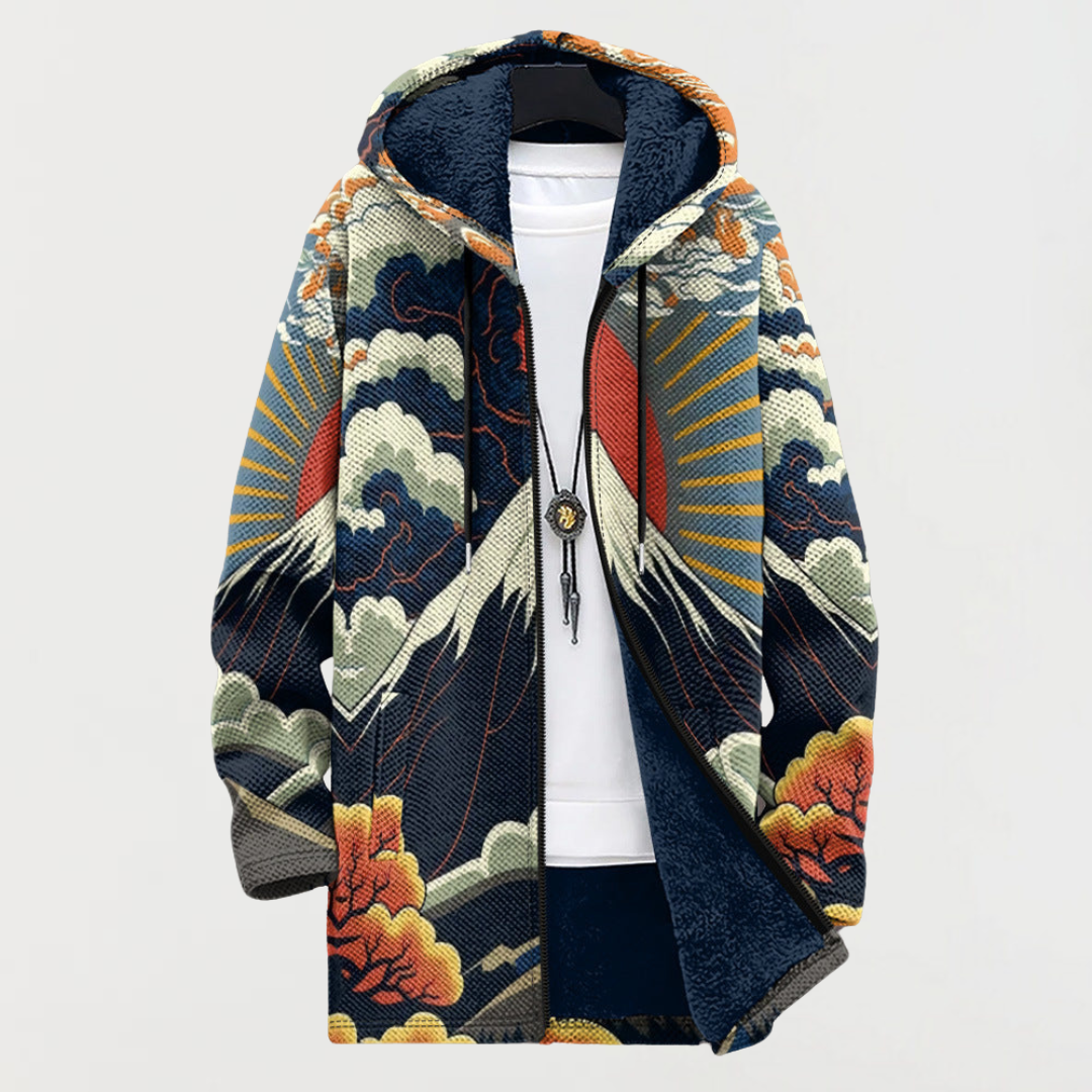Hiro | Luxury Art-Inspired Cardigan
