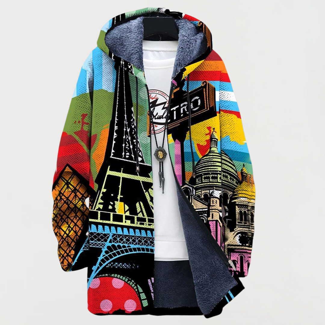 Paris | Luxury Art-Inspired Cardigan
