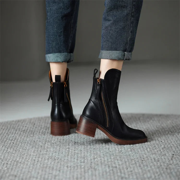 Chantal™ | Distinctive Ankle Boots