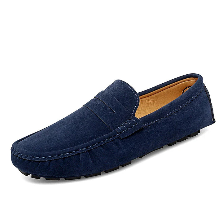Suede Loafers