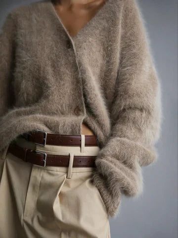 Ilona™ - Oversized Knit Sweater with Cashmere Look