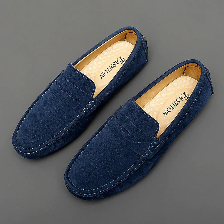 Suede Loafers
