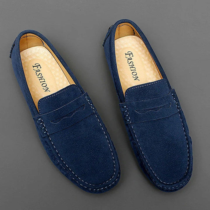 Suede Loafers