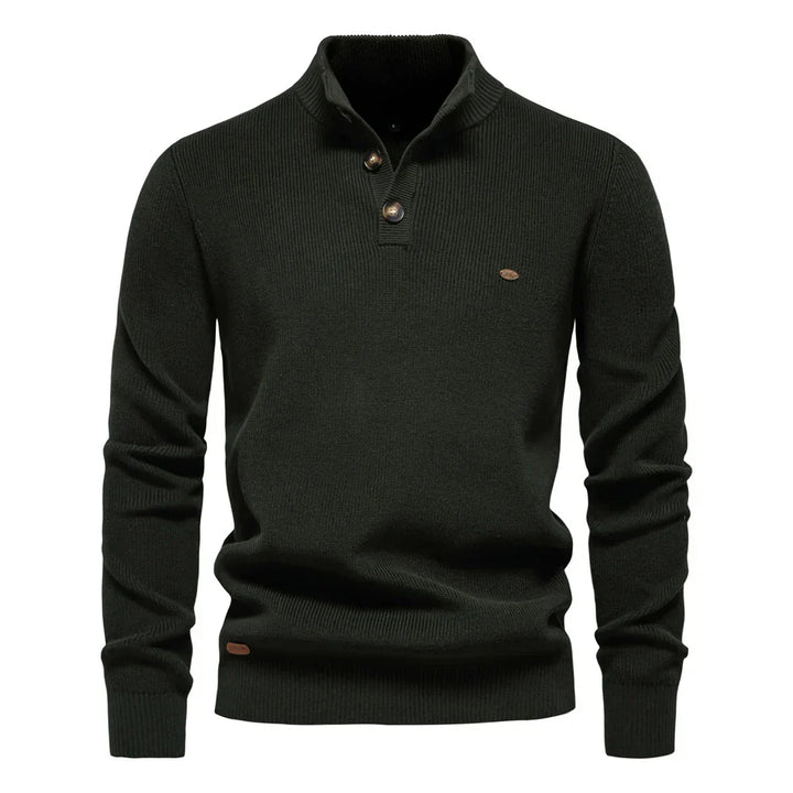 Koelman | Men’s Sweater with Button Design