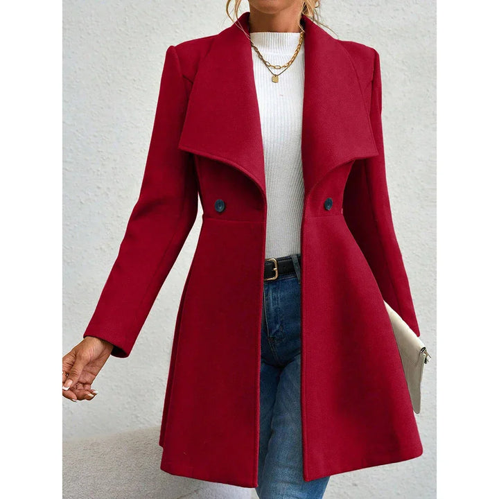 Onyxa™ | Elegant Winter Coat with Long Sleeves
