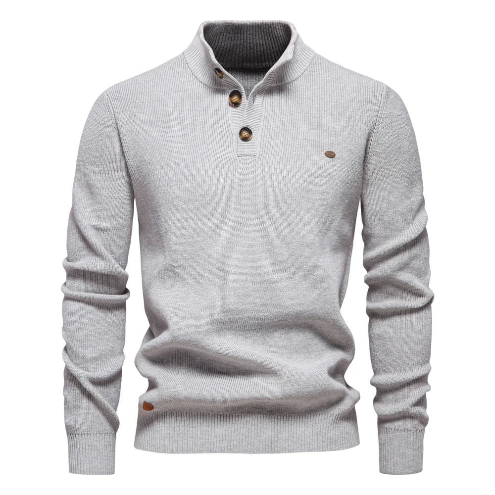 Koelman | Men’s Sweater with Button Design